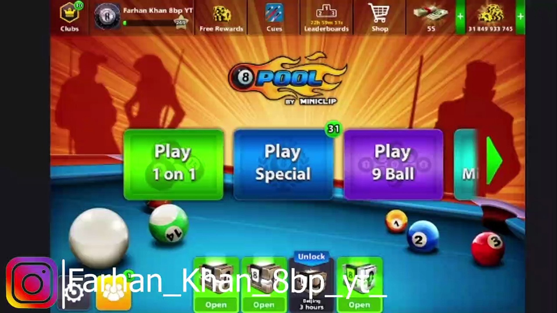 Free Account For All 8 Ball Pool video Dailymotion