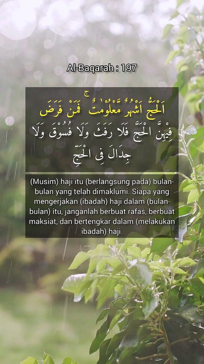 Segala kebaikan yang kamu kerjakan (pasti) Allah mengetahuinya | QS. Al-Baqarah : 197