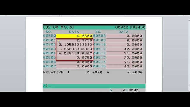 Macro program || cnc program || vmc program || vmc micro || cnc micro || all type programming