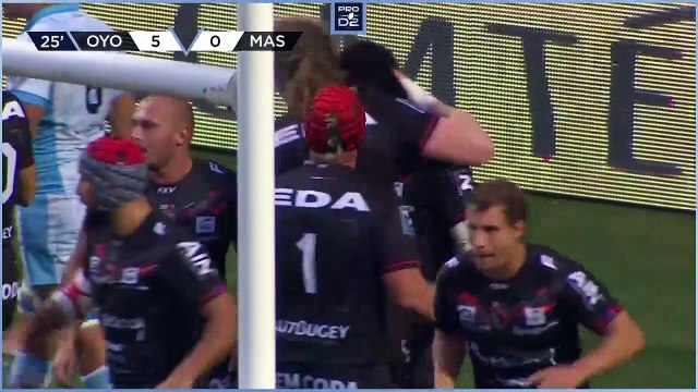 PRO D2 - Résumé Oyonnax Rugby- Rugby Club Massy Essonne: 33-5- J02 - Saison 2022/2023