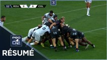 PRO D2 - Résumé Rouen Normandie Rugby-Colomiers Rugby: 22-15 - J02 - Saison 2022/2023