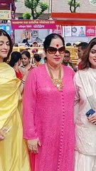 लालबाग चा राजा' का दर्शन करने पहुंची एक्ट्रेस शमिता शेट्टी