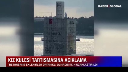 Kültür Varlıkları ve Müzeler Genel Müdürlüğü'nden "Kız Kulesi" açıklaması