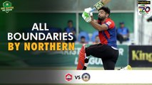 All Boundaries By Northern | Central Punjab vs Northern | Match 9 | National T20 2022 | PCB | MS2T
