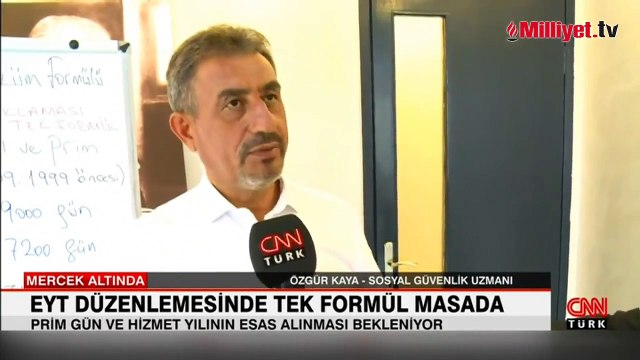 Milyonlarca EYT'li bekliyor, Sosyal Güvenlik Uzmanı Özgür Kaya anlattı: İşte masadaki tek formül!