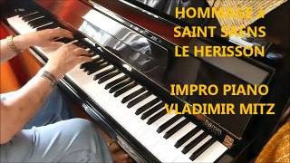 hommage à saint saens, le herisson, impro piano par vladimir mitz