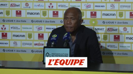 Kombouaré : « Pour eux c'est un match d'entraînement » - Foot - L1 - Nantes