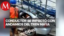 En QRoo, conductor arrolla a trabajadores en obras del Tren Maya; hay un muerto