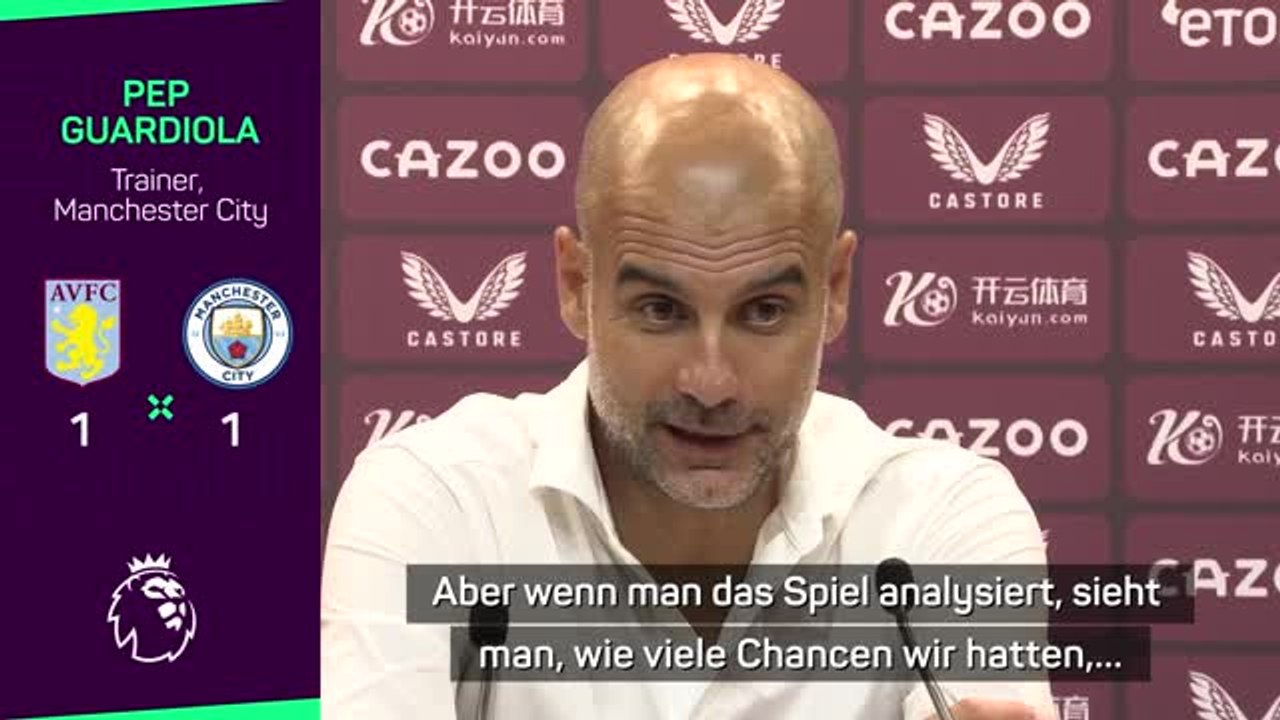 Guardiola: Waren im letzten drittel zu unpräzise