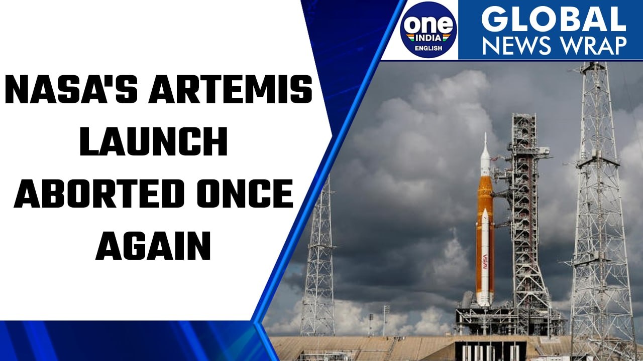 Nasa's second attemp at Artemis Launch foiled due to fuel leak ...