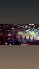 Laeticia et Joy Hallyday au concert de The Weeknd sur Instagram.