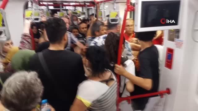 Tramvaydaki kavgaya çevik kuvvet müdahale etti