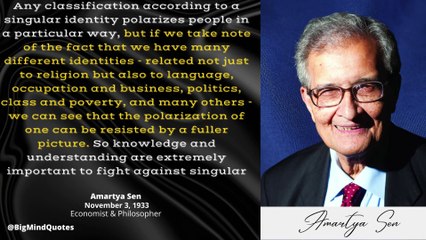 50 Inspiring Amartya Sen Quotes Worth Knowing