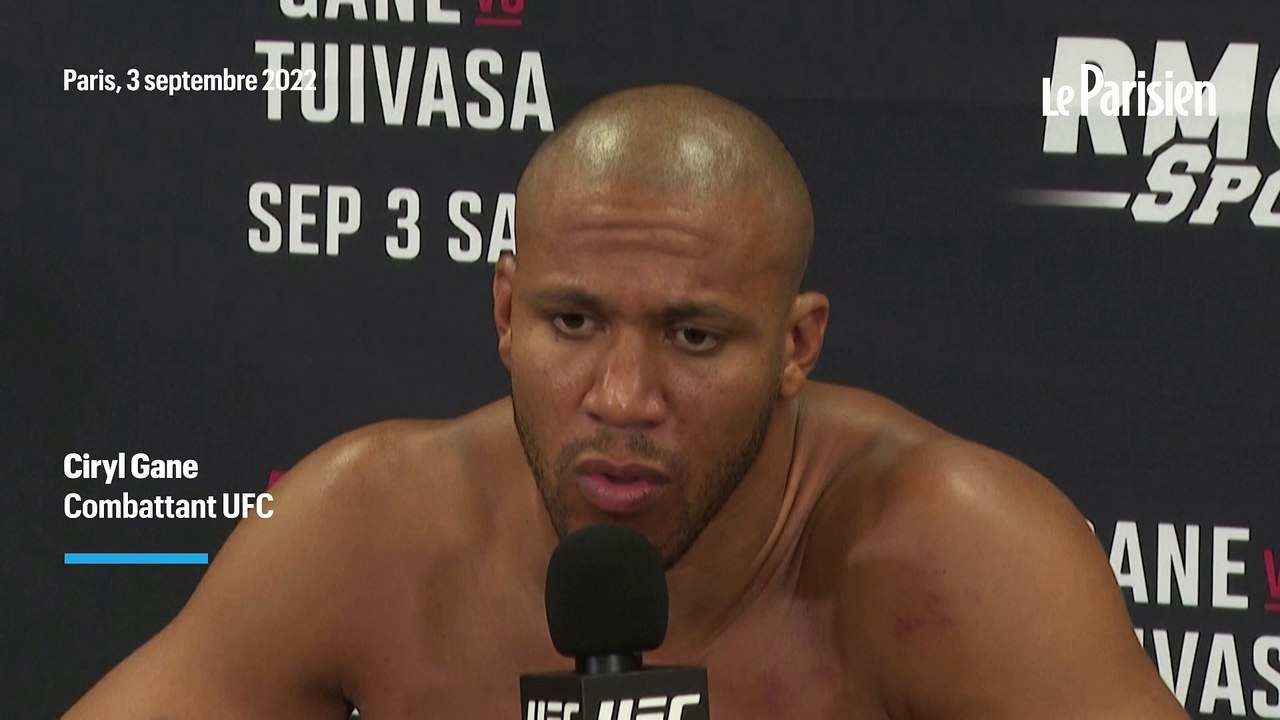 Ciryl Gane vainqueur de son combat à Paris : «On s'est réellement mis dessus, je n'y suis pas allé de main morte»