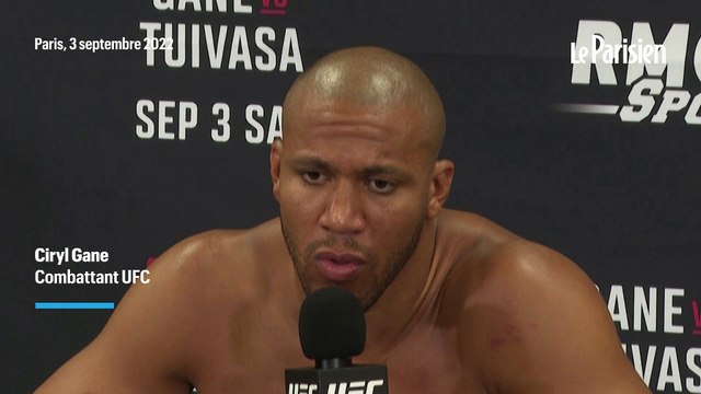 Ciryl Gane vainqueur de son combat à Paris : «On s'est réellement mis dessus, je n'y suis pas allé de main morte»