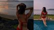 Radhika Madan Red Bikini Bold Photoshoot Viral, Pool Side दिए Bold Poses |Boldsky*Entertainment