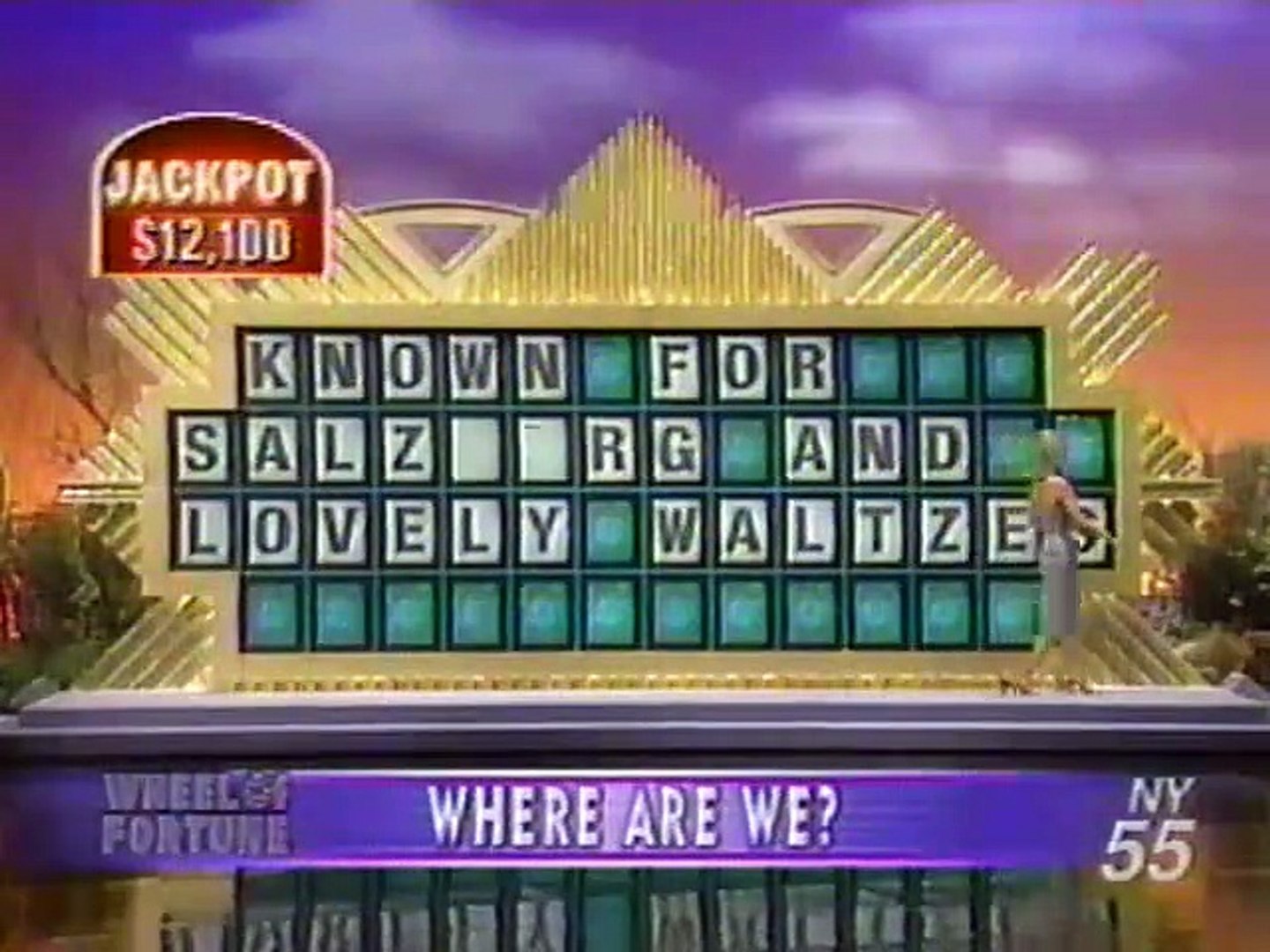 Wheel of Fortune - October 12, 2001 (Elisa/Arnold/Ray Wheel of Fortune - October 12, 2001 (Elisa/Arnold/Ray