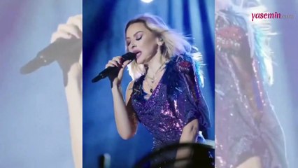 Hadise verdiği konserde gözyaşlarına boğuldu!