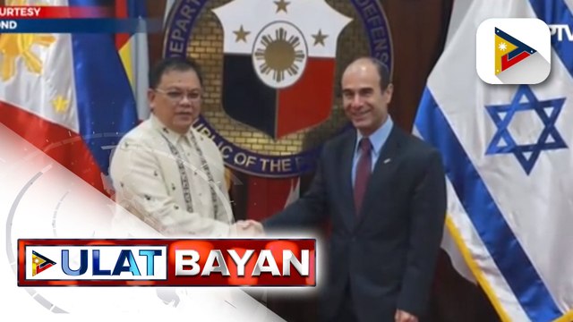 Defense Cooperation, tinalakay sa pagbisita ni Israel Ambassador to the Philippines Ilan Fluss sa DND