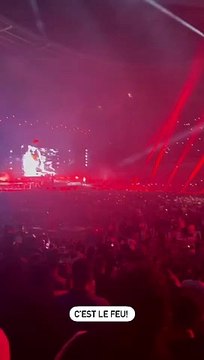 Cyril Hanouna au concert de Cyril Hanouna le 3 septembre 2022.