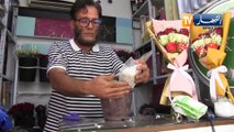 سعيدة: من هواية إلى حرفة.. قصة الشاب محمد مع الورود