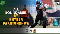 All Boundaries By Khyber Pakhtunkhwa | Khyber Pakhtunkhwa vs Sindh | Match 10 | National T20 2022 | PCB | MS2T