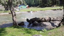 Fishing in the crystal clear river of Tao Butt Bala, Neelum Valley