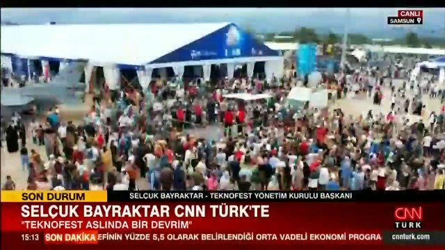 SON DAKİKA: Selçuk Bayraktar CNN TÜRK'te: TEKNOFEST aslında bir devrim!
