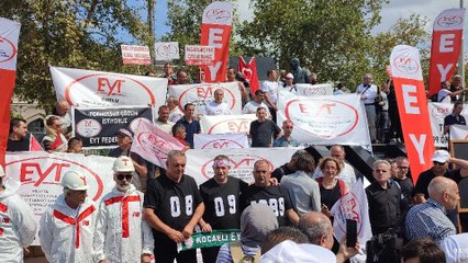 EYT mağdurları haykırdı: Haklarımızı istiyoruz