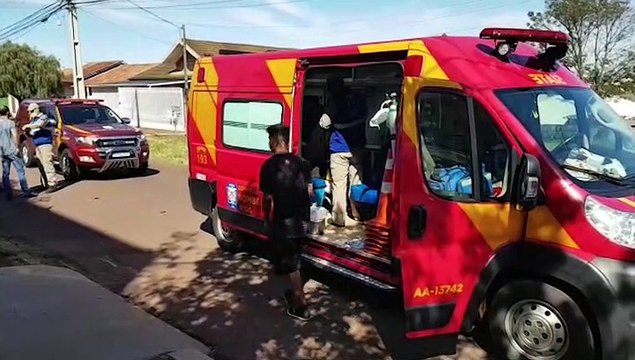 Motociclista fica ferido após colisão de trânsito no Bairro Coqueiral