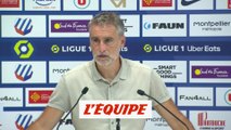 Dall'Oglio : « Une défaite qui n'est pas inquiétante » - Foot - L1 - Montpellier