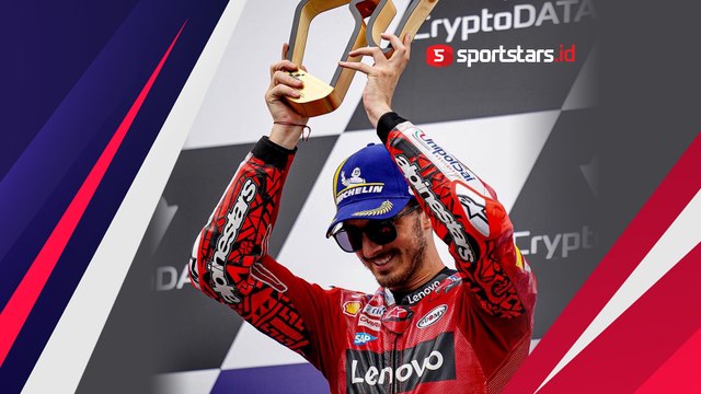 Cetak Quattrick, Bagnaia Juara MotoGP San Marino 2022