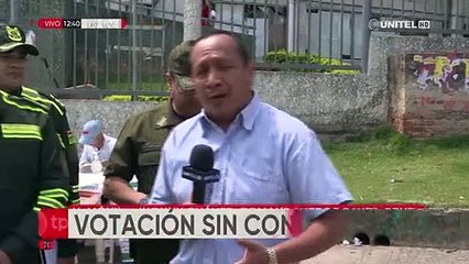 La Policía califica como “tranquila” la media jornada electoral en municipios cruceños