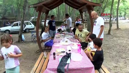 Ormanlara giriş yasağı kalkınca ilk işleri bu oldu
