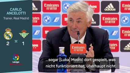 Ancelotti zu Benzema: "Werden ihn nicht umbringen"
