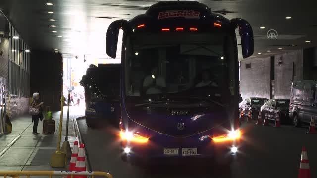 Meksika sınırını geçerek ABD'ye gelen göçmenler otobüsle New York'a ulaştı