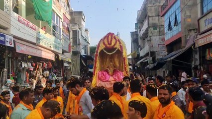 जयकारों के साथ निकाली श्री लक्ष्मी जगदीश जी डोल यात्रा