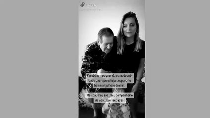 Namorada de Marco Costa recorda o avô