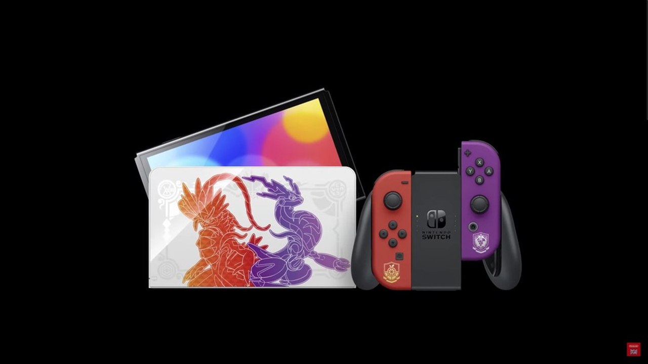 Nintendo Switch OLED  - Trailer zeigt das neue Pokémon-Design