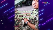 Nangis, Bumil Minta Naik Tank Perang Malaysia