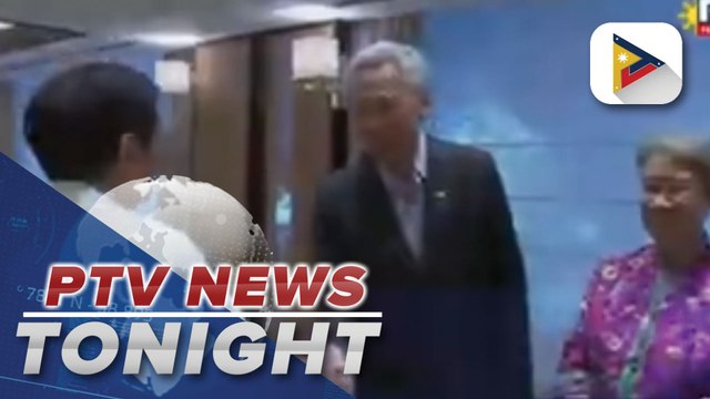 Pres. Ferdinand R. Marcos Jr. arrives home from his successful state visits to Indonesia and Singapore