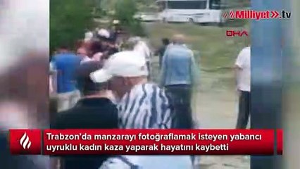 Fotoğraf çekmek için araçtan indi! Sonrası çok acı