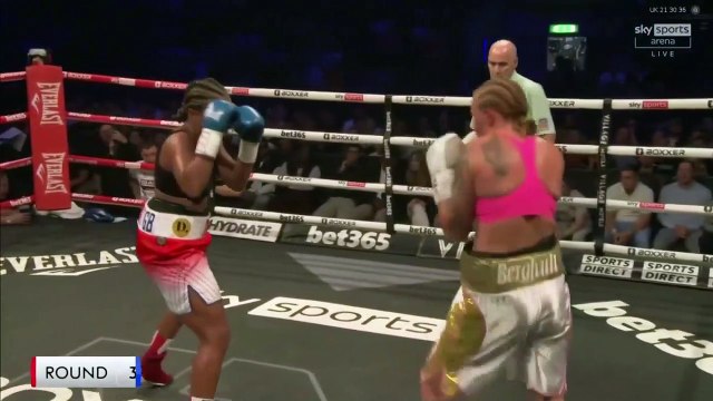 Natasha Jonas vs Patricia Berghult 03-09-2022 Full Fight