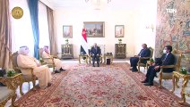 الرئيس عبد الفتاح السيسي يستقبل الأمير فيصل بن فرحان وزير خارجية المملكة العربية السعودية