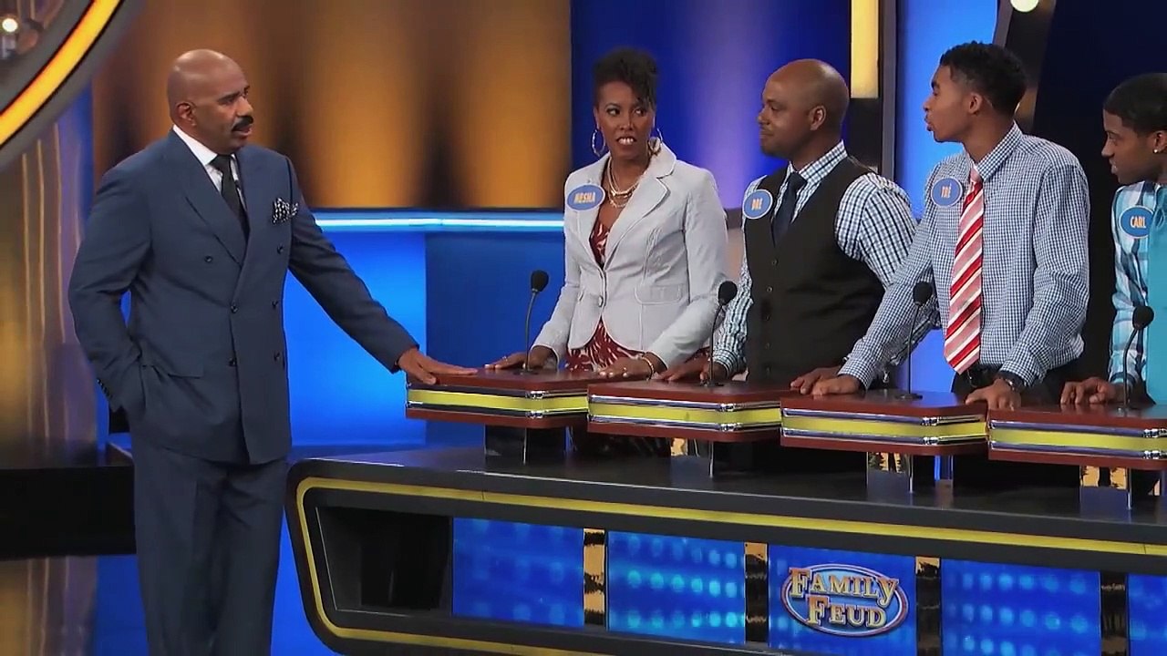 Steve Harvey Family Feud - FUNNIEST Steve Harvey Moments Part 7