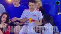 Soccer Player Jumps to Stands and Apologize for Kicking Ball Girl's Face and Another Child in Tears