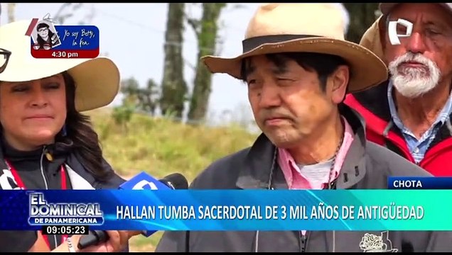 Hallan tumba de más de 3 mil años en Pacopampa