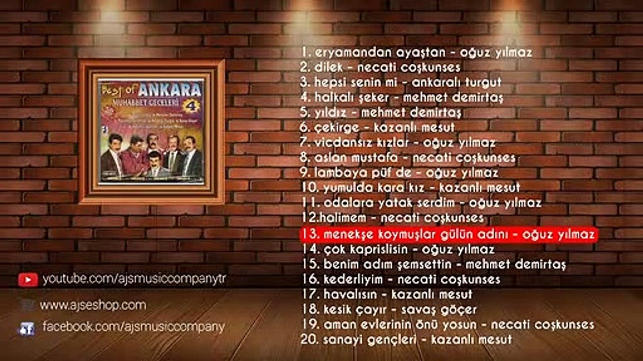 Oğuz Yılmaz - Menekşe Koymuşlar Gülün Adını (Official Audio)
