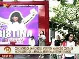 Movimiento de Mujeres rechazan el ataque fascista contra la Vicepresidenta Cristina Fernández