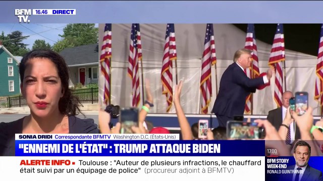 États-Unis: en Pennsylvanie, Donald Trump qualifie Joe Biden d' ennemi de l'État